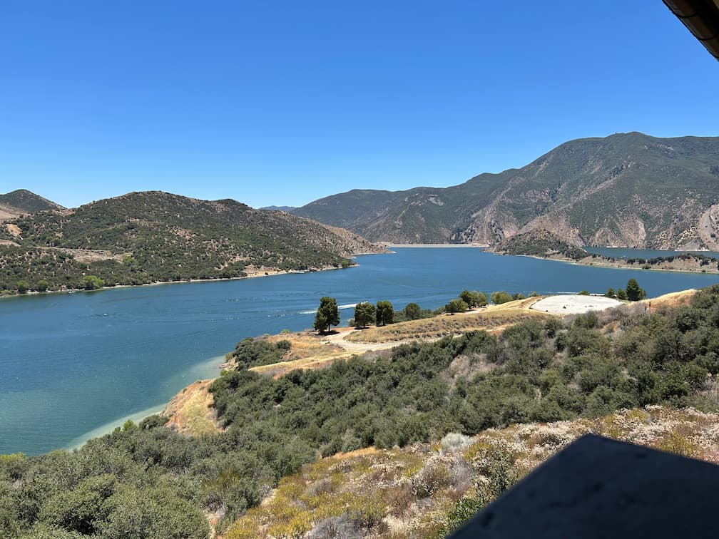 Overlook of Pyramid Lake